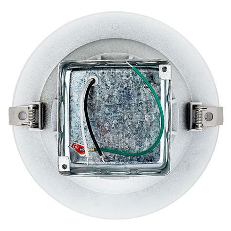 recessed integrated junction box led|light fixture with junction box.